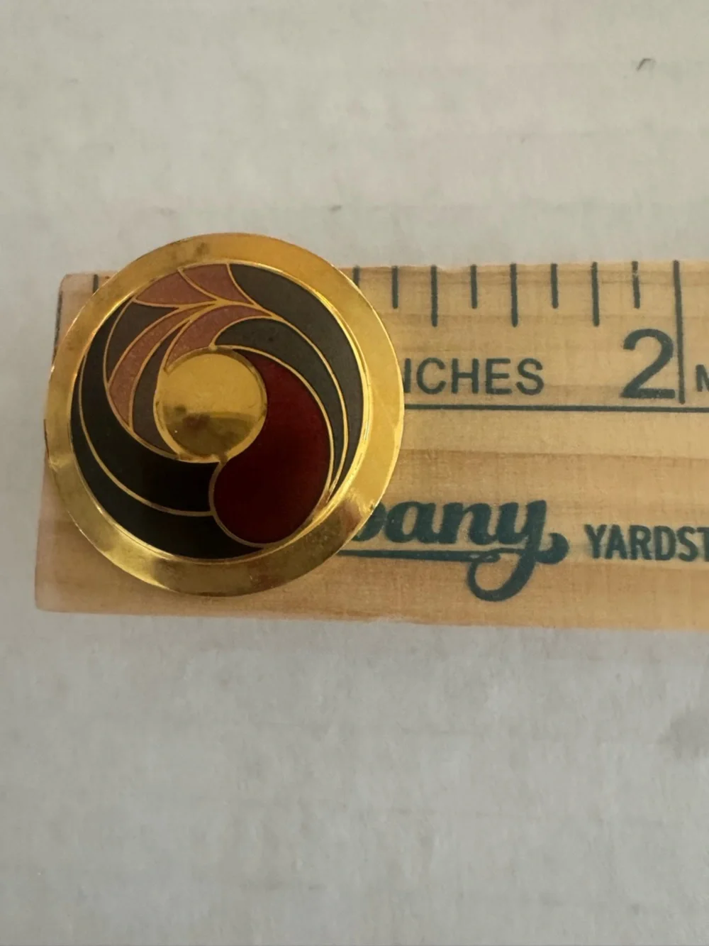 VTG 1980s‎ Samuel Huang Cloisonne Enamel Earrings